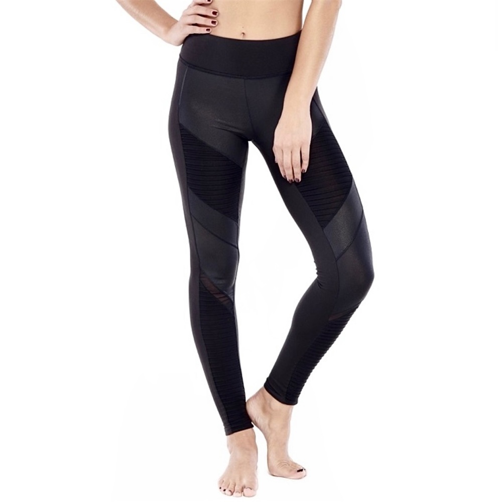 + Electric Yoga Moto Athletic Leggings! NEW! - Picture 2 of 9